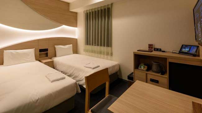 Henn na Hotel Tawaramachi Twin Room