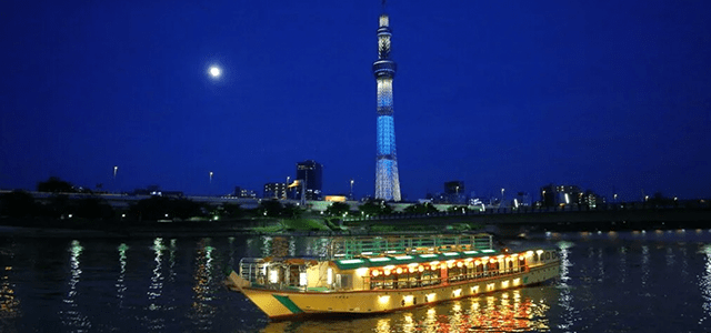 Tokyo Bay Yakatabune Dinner Cruise