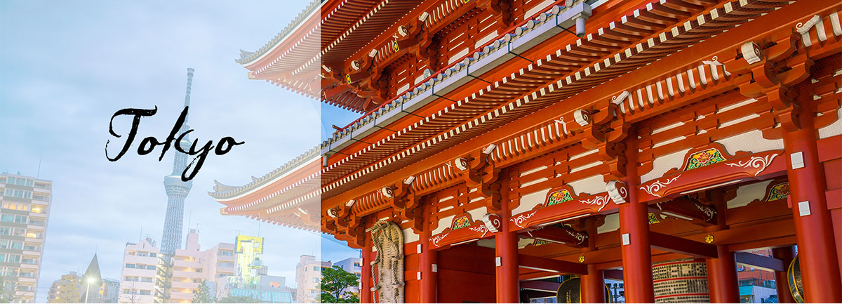 Asakusa, Nakamise Shopping Center, Imperial Palace