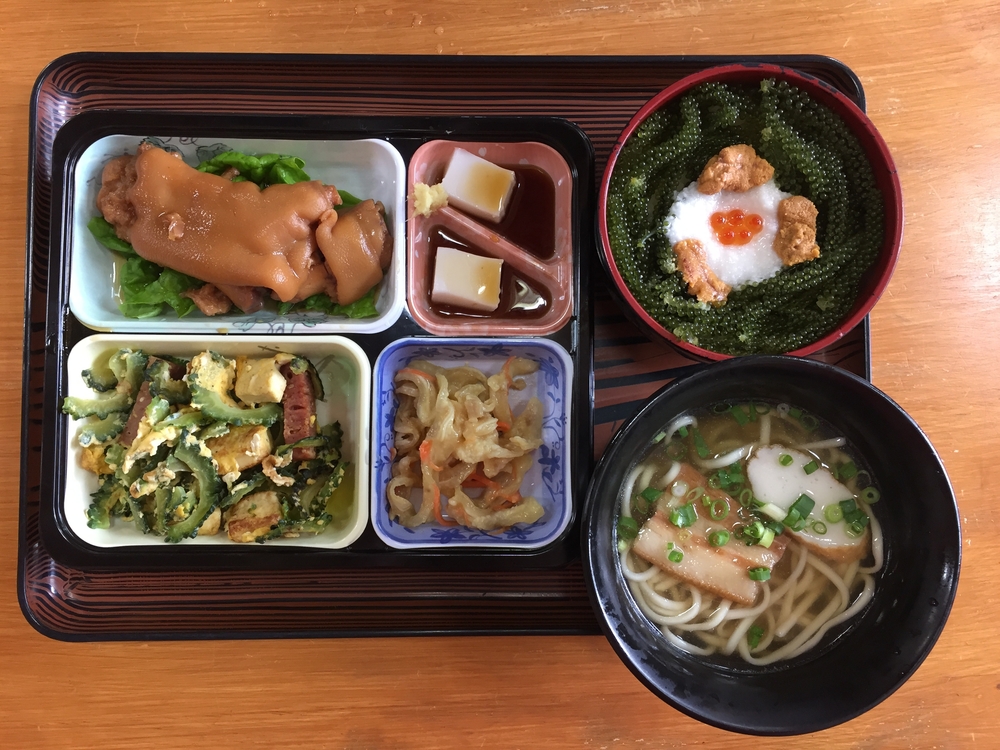 Common dishes of food in Okinawa