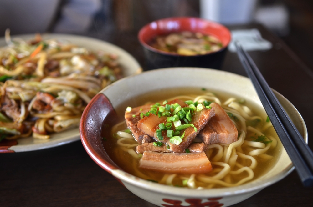Okinawa soba is a favorite food among many