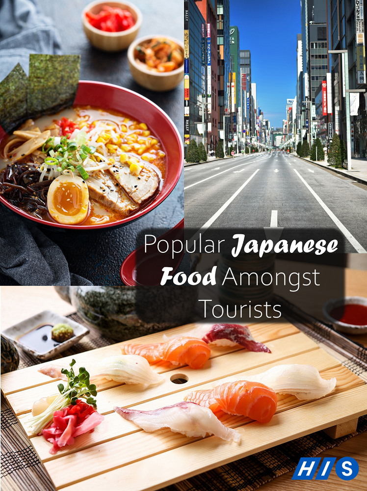 Most popular foods in Japan among tourists