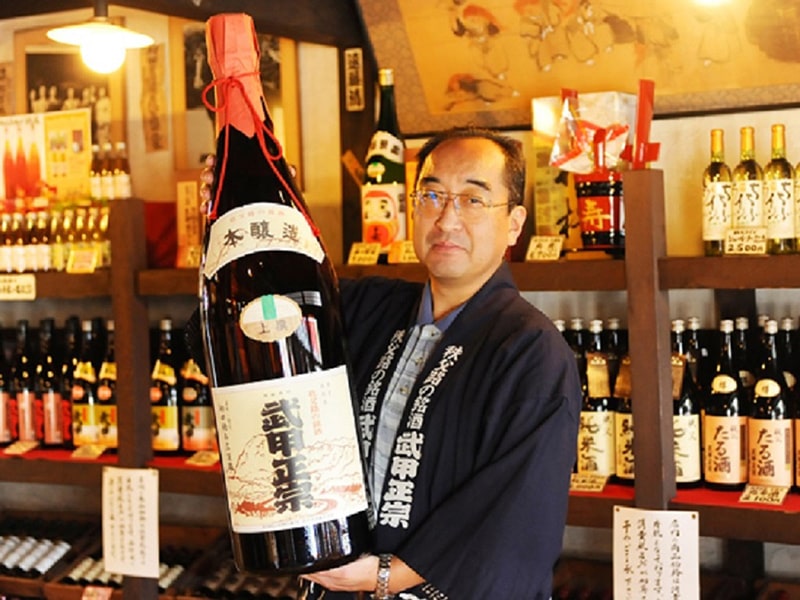 Saitama has many sake breweries