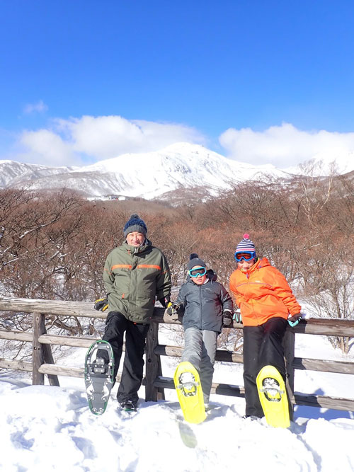 Snowshoeing in Tochigi
