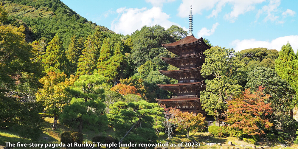 Rurikoji Temple in Yamaguchi 