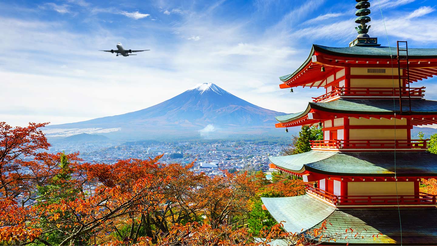 Search Your Flights to Japan