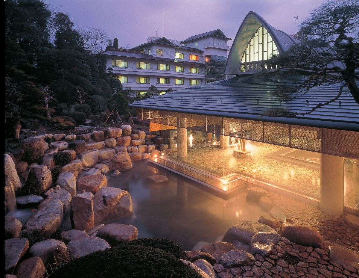 Hot spring ryokan kyoto
